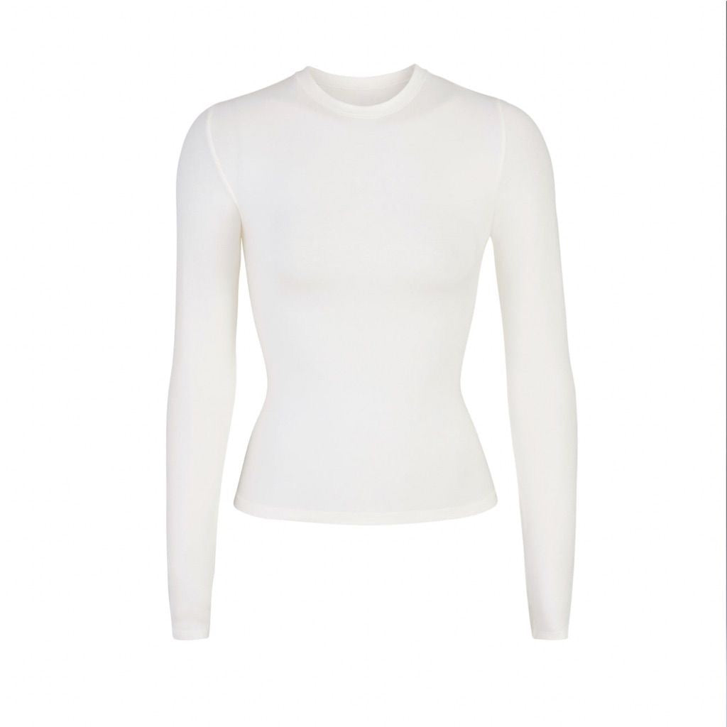 Top collant à manches longues